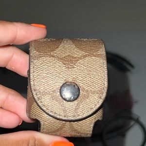 Coach AirPod Case